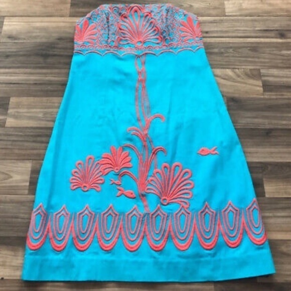 Fly with me to the sea Lilly Pulitzer dress - Picture 5 of 10